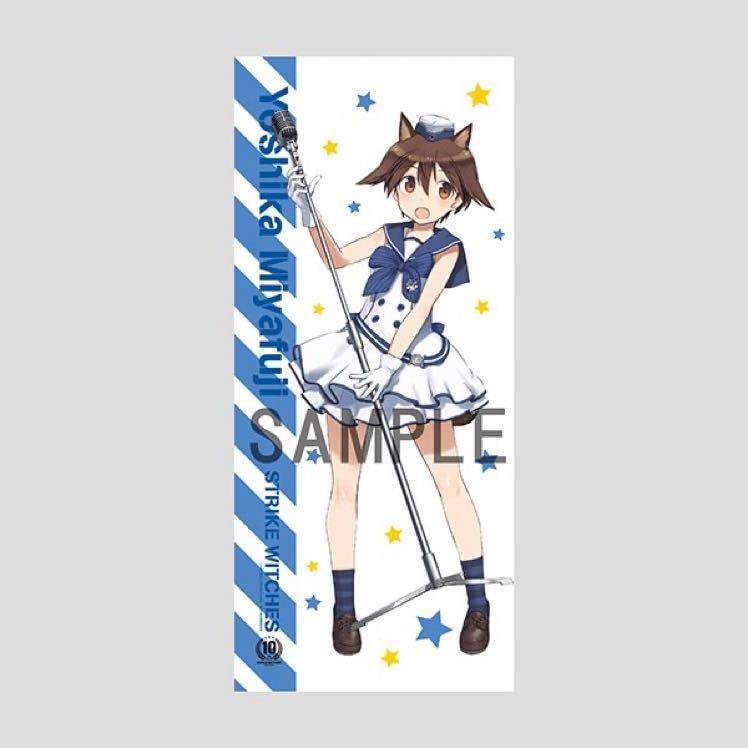 ストライクウィッチーズ 描き下ろしカーテン（宮藤芳佳＆リネット