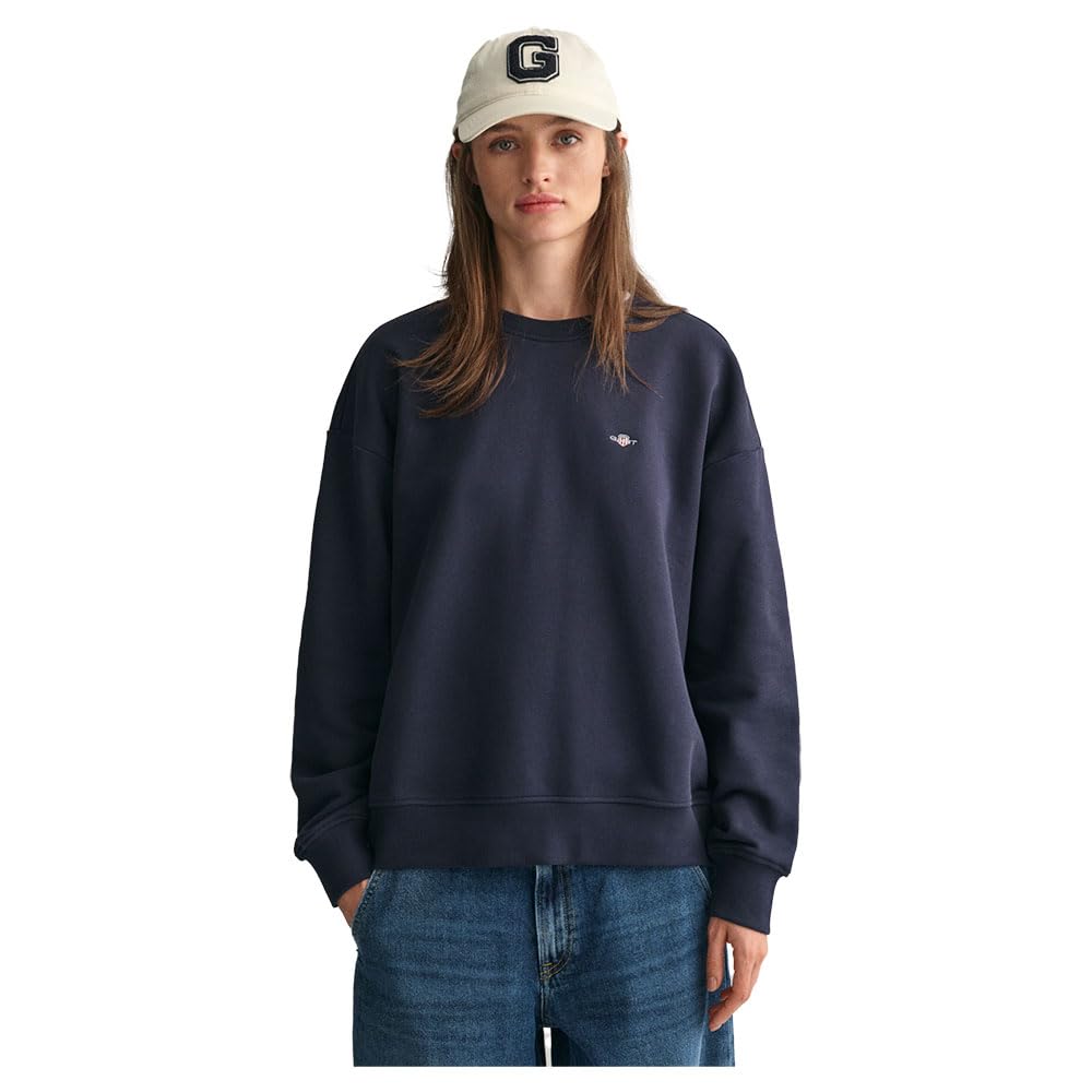 Gant Damen Shield C-Neck Sweat Sweatshirt