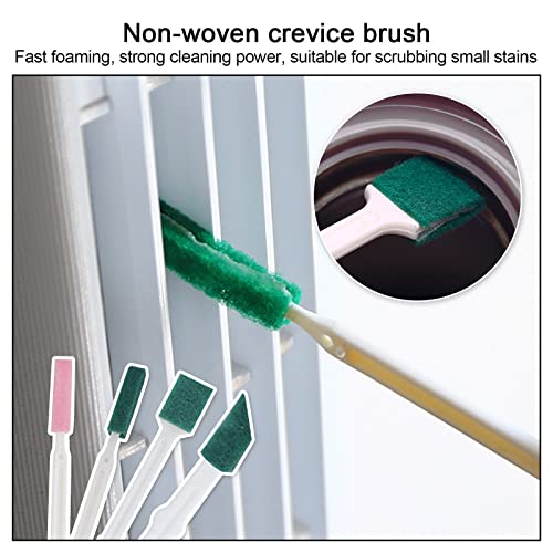 Image of Crevice Cleaning Brushes Tool kit Small Cleaning Brush for House Cleaning Disposable Toilet Brush Deep Cleaning Brush Gap for Gap Corner of Stove Hard to Reach Cleaning Tools (Multicolor)