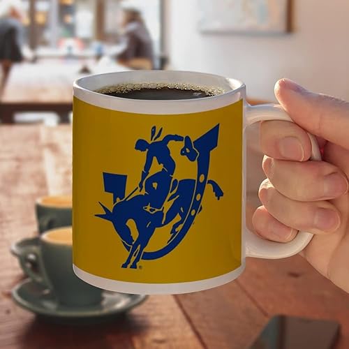 Vista 1307 de GRAPHICS & MORE Taza de café de cerámica con logotipo secundario de la Universidad Bob Jones, tazas de regalo novedosas para café, té y bebidas