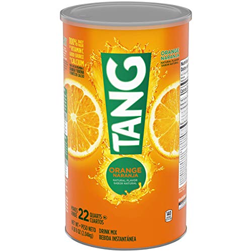Tang Orange Powdered Drink Mix, 72 oz Canister (Pack of 3)