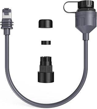 Starlink Ethernet Adapter - Gen 3/Mini Waterproof Starlink Cable Extension for Mini Starlink Standard to RJ45 Coupler for Starlink V3 Dish and Router 1 Pack