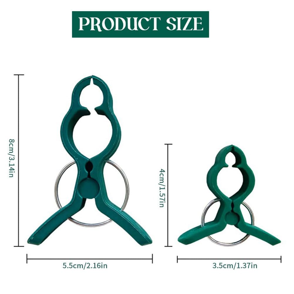 KeuLen Tuteur for fraisiers, Clips Fixes en Plastique, Clips de Support for Plantes grimpantes, Clips Fixes for vignes de Jardin