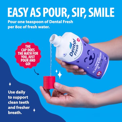 Image of Dental Fresh Advanced Plaque & Tartar Water Additive 64 oz