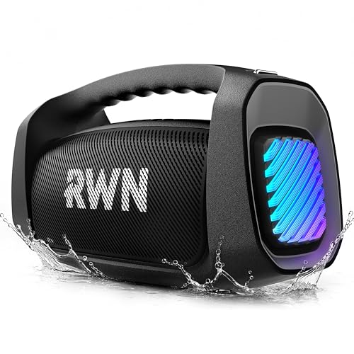 RWN Bluetooth Speaker 160W Waterproof Portable Light Show