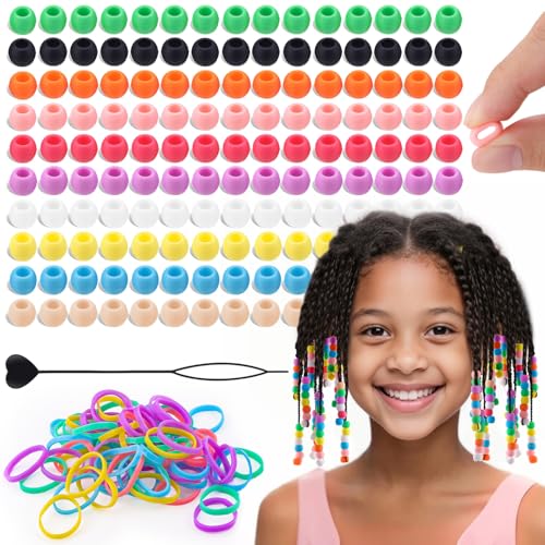 150Pcs 10mm Multicolor Silicone Beads Kit