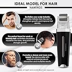 Derma roller 0.25 mm 3.0 with Reservoir for Hair, Beard, Skin, Wrinkles, Stretch Marks, Hyperpigmentation INSTANT SERUM APPLICATION, 520 Titanium Needles - Image 3