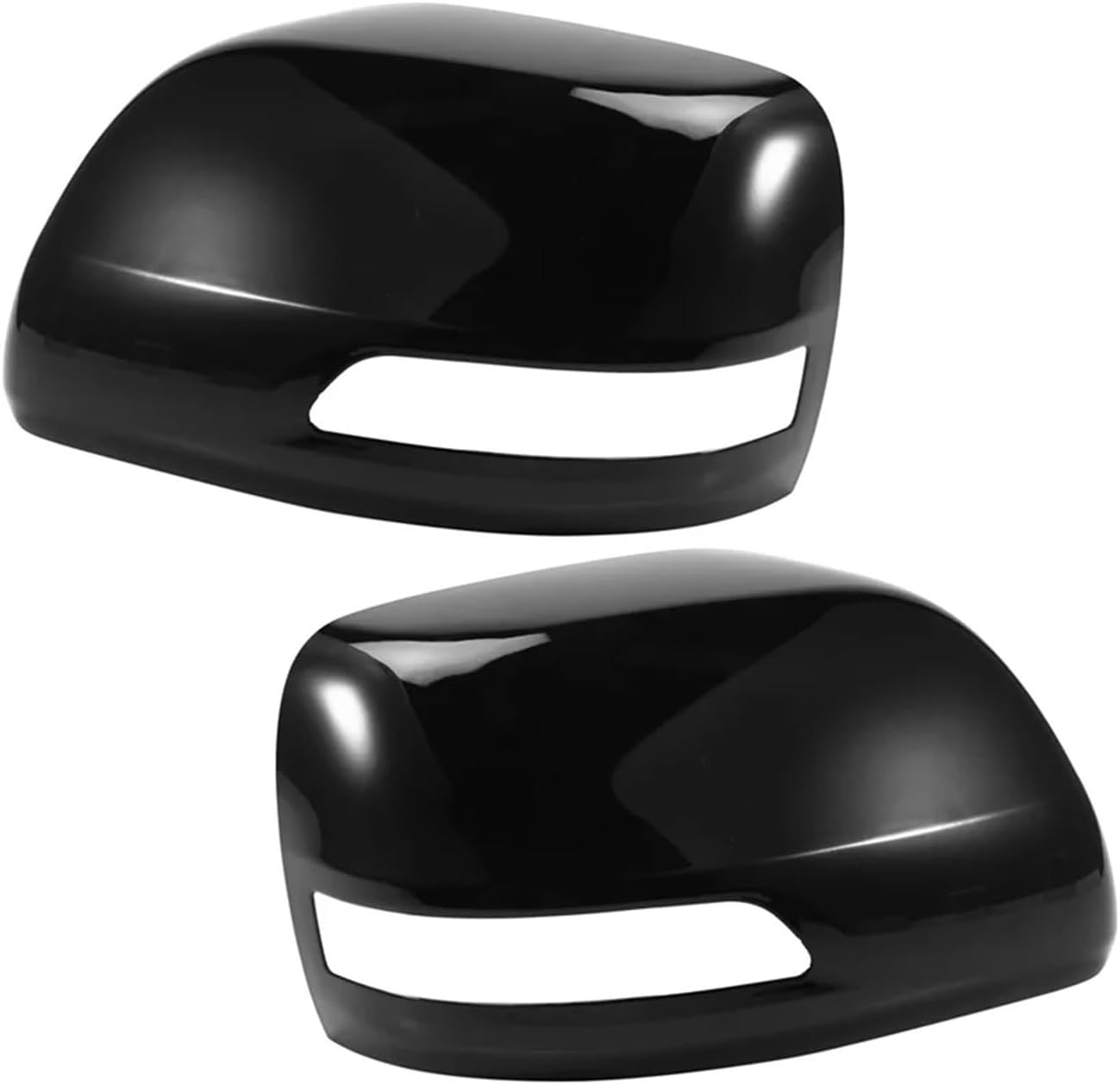 車のバックミラーカバードアミラーシェルトヨタプラド2009-2020サイドバックミラーカバーに適合