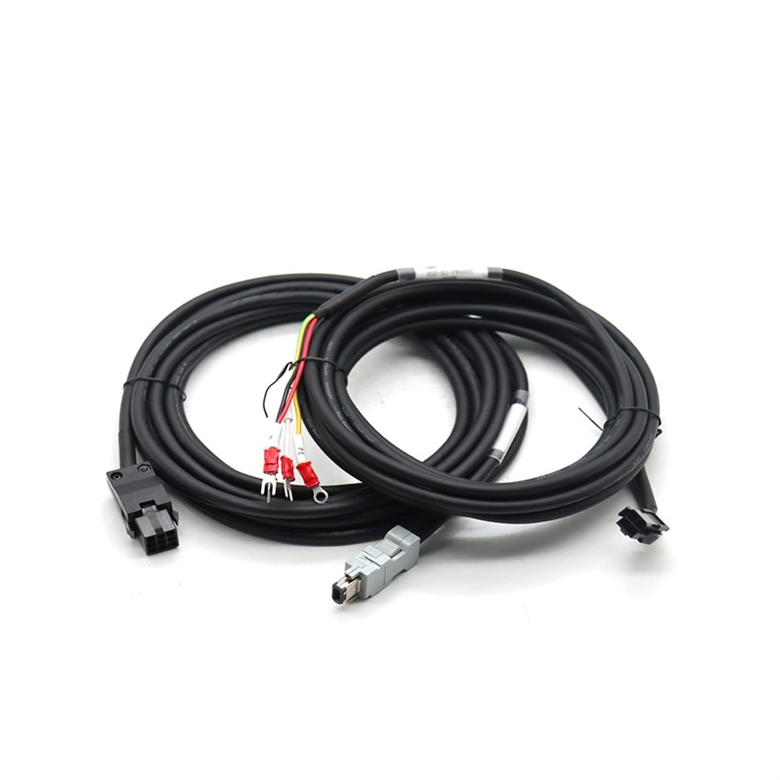 JDOUNFMO Low Power Servo Motor Encoder Cable ASD-B3EN0003 ASD-B3EN0005 Power Cable ASD-B3PW0003 ASD-B3PW0005 1PCS (Color : Power Cable, Size : 10M)