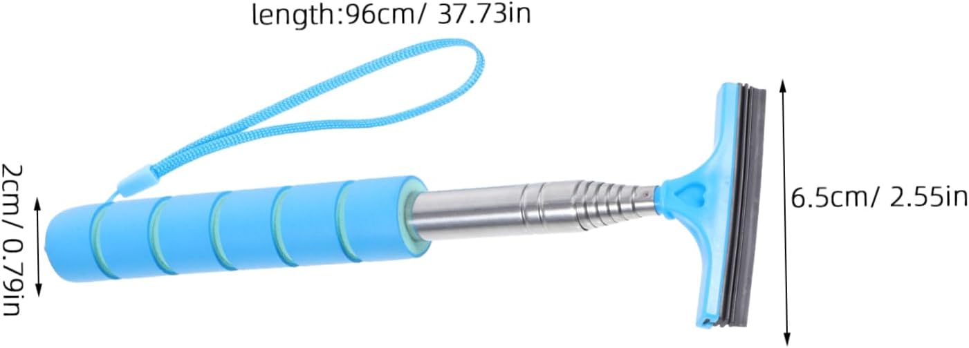 Extendable Windshield Cleaner Wand for Car Rearview Mirrors Water Wiper Tool Easy Installation Material Versatile Use for All Vehicle
