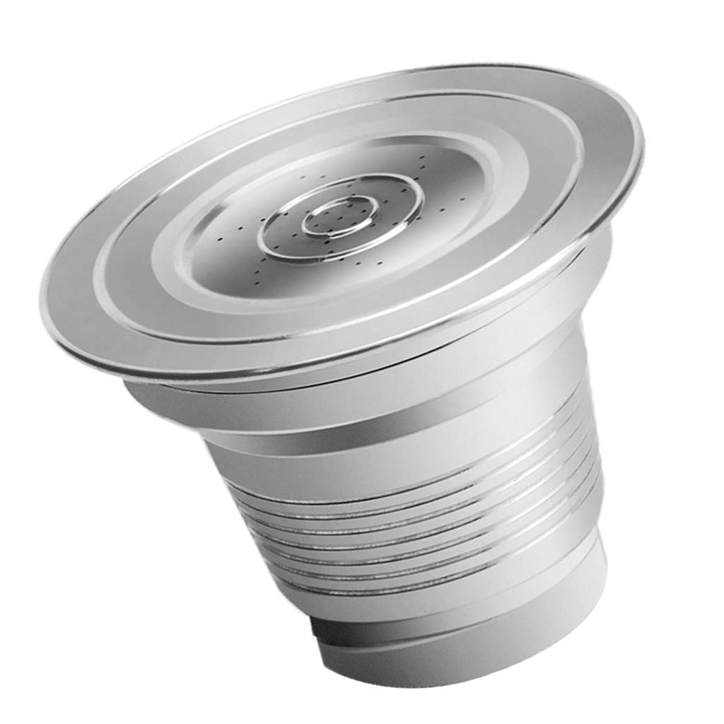 Juego de 5 filtros de café reutilizables de acero inoxidable para LOR
