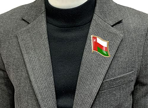 Image of vmcoatdu Country Flag Pin Badge International Travel Brooch Metal Alloy Souvenir Pin for Hat Clothes Backpack