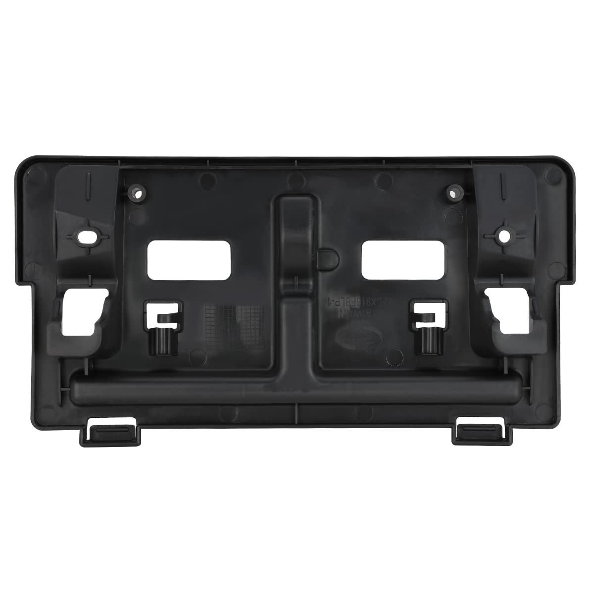 DNA MOTORING LP-MA1068119 Kennzeichenhalterung vorne kompatibel zu 16-21 Mazda CX-9, Mattschwarz