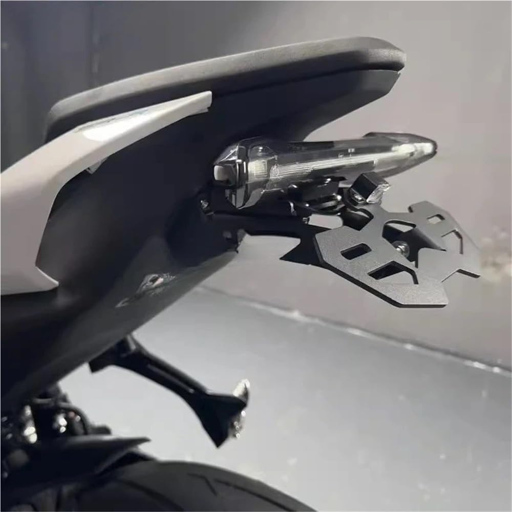 Portatarga Accessori per indicatori di direzione, staffa porta targa, contropunta posteriore per moto, coda corta, per 675SR
