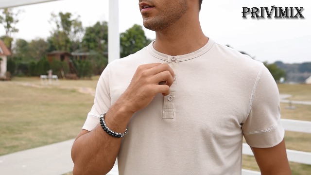 T Shirt Homme Col Rond T-Shirt Homme PRIVIMIX Coton/Polyster - Col