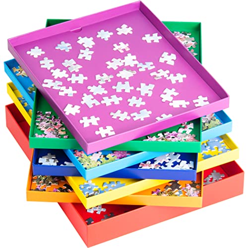 Planche Puzzle Pliable 1500 Pièces Avec 6 Plateaux Tri + Housse Anti-Poussière - Kaki