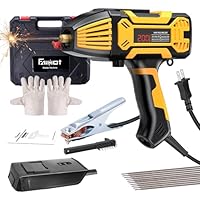 Faiuot Lichtbogenschweißgerät – 220 V Handschweißgerät ARC IGBT 120 A mit 6 Variable Stromeinstellungen, FA206 Elektroden Schweißgerät für Maschinendraht 3/32 Zoll - 1/8 Zoll (2,4-3,2 mm)