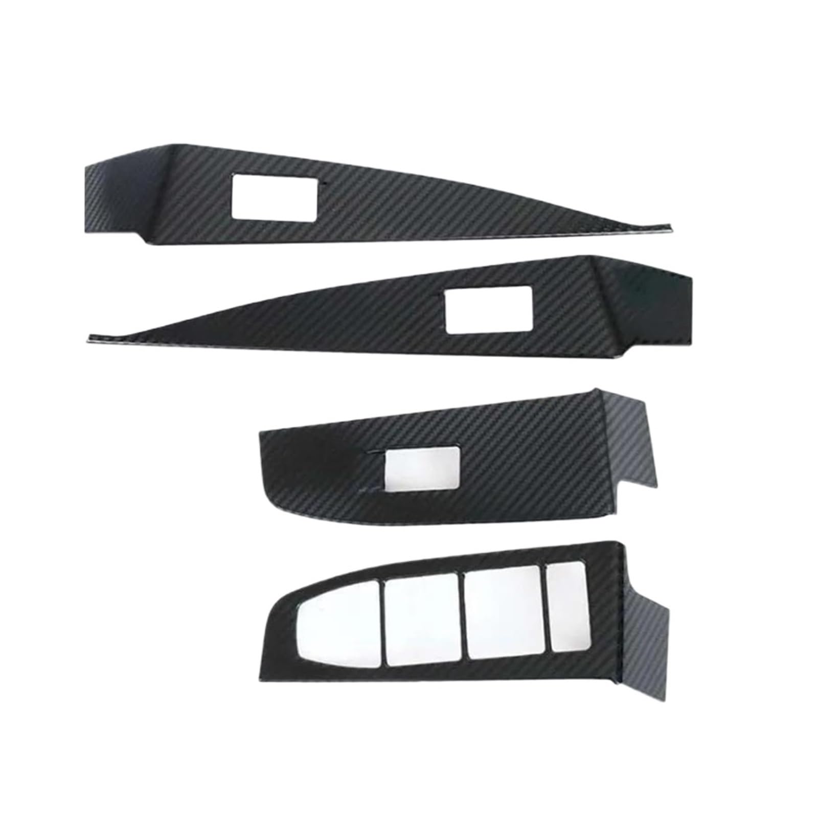 Fcaopcwama B For Mw 5 Series I5 G60 2024-2025 Lhd Car Door Window Lifting Switch Panel Frame Trim Sticker Utton Cover Car Armrest Storage Ox