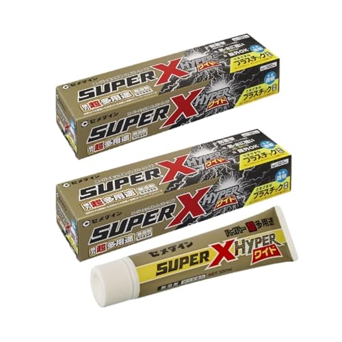 Amazon.co.jp: セメダイン(Cemedine) 超多用途接着剤スーパーX HYPERワイド 120ml 屋外 プラスチック 凸凹面 AX-177 2本セット