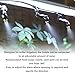 Pilipane Smart Reptile Misting System Automatic Terrarium Humidifier with Timer 360° Adjustable Nozzles for Chameleons Snakes Frogs Lizards Black ABS 5V 10m 4 Nozzles (S)
