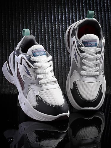Image of ASIAN Aroma-02 Women's Chunky Sneakers | Lightweight Memory Foam Cushioning | Breathable Mesh Upper | Stylish Thick-Sole Casual Shoes