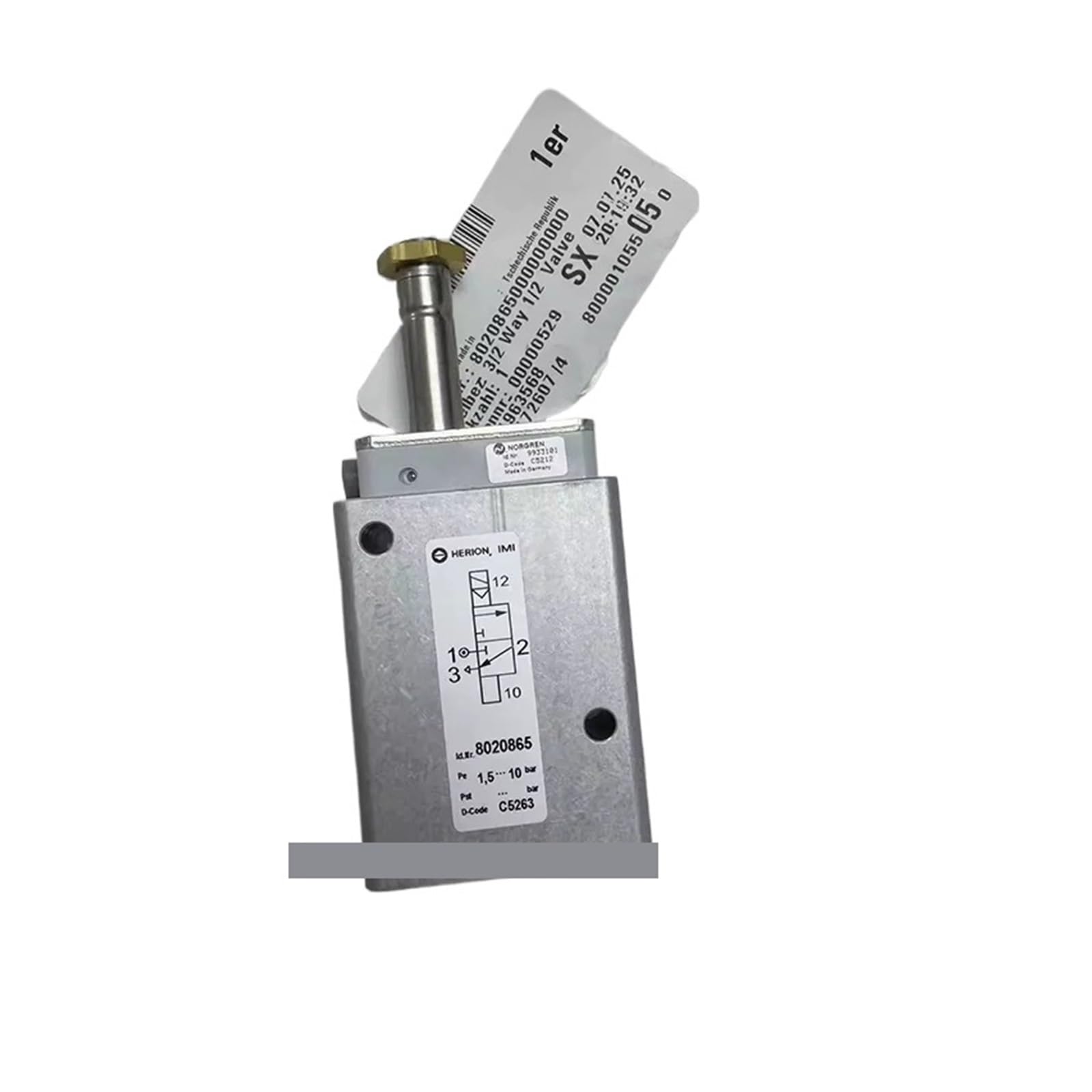 BACYDLPL 8020865 G1/2 Screw Thread Solenoid Valve
