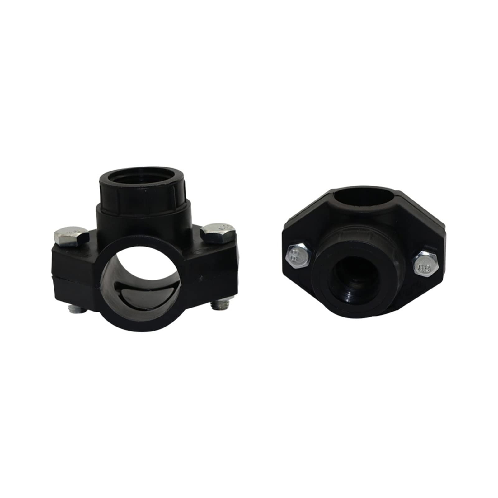 resistir extremos de alta presión y temperatura Tubo Saddle Clip Agricultura Agumento de riego Sugubra Goleta de invernadero DN32, DN25 Pipa de pipas Saddle Snwd -Set 20 Set ( Color : DN25-1I2 Inch )