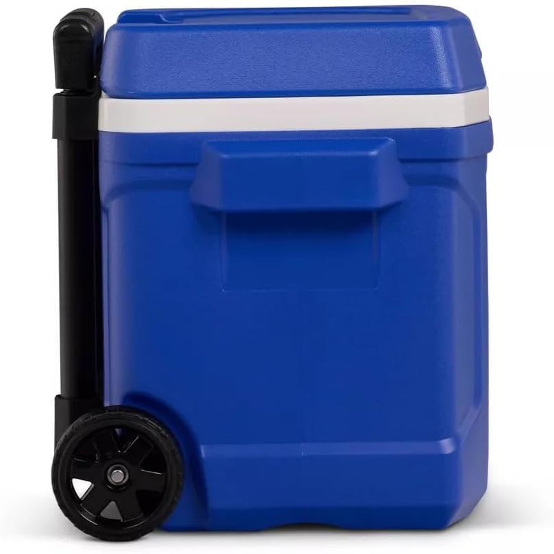 Image of Igloos Cooler Hard-Sided Ice Chest, Insulated Portable Cooler, Heavy-Duty, Leak-Resistant Lid, Lightweight Ergonomic Handle