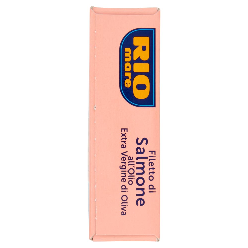 Italian Gourmet Filetti di Salmone al vapore in Olivenöl zart 12 x 125g | Ricco di Omega 3; sanft gegart, saftig und servierfertig per insalate, Gesamtnettogewicht 1,5 kg + Kostenlos Polpa 400g