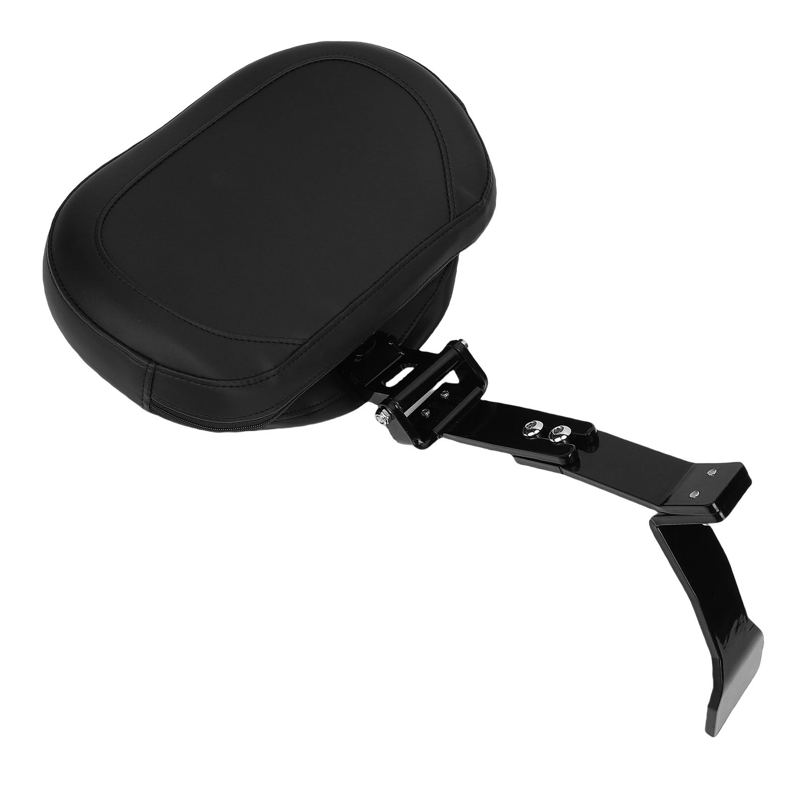 Regulowane Oparcie Kierowcy z Pokrowcem do Przechowywania dla Spyder RT RT-S Limited 2010-2019, Stylowy Zestaw Oparcia Motocyklisty Zapewniający Najwyższy Komfort, Czarna Skóra PU i Stal,