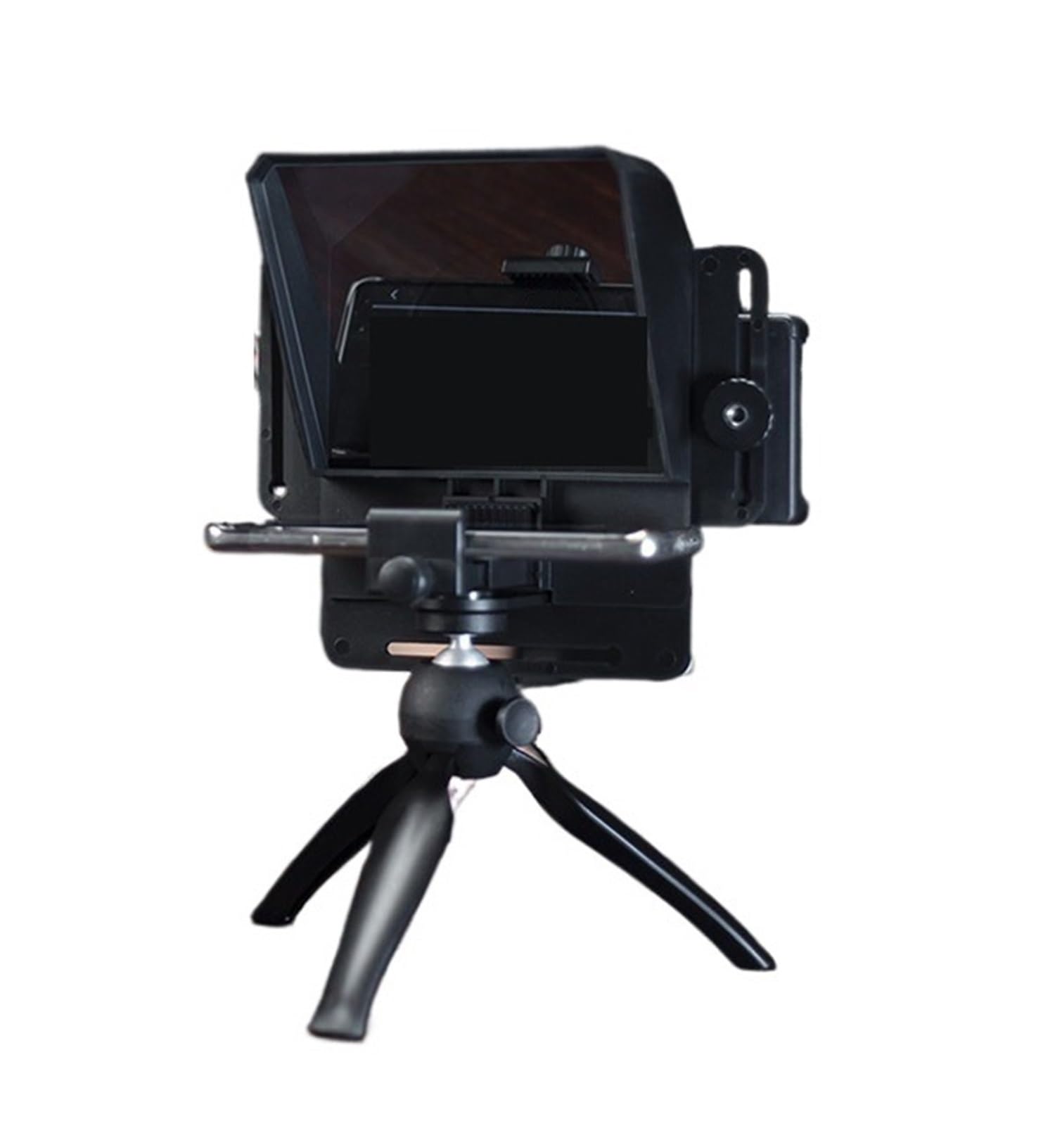 Teleprompter, Teleprompter-Smartphone Und DSLR-Aufnahme, Tragbarer Mini-Inscriber, Mobiles Video-Artefakt Mit Fernbedienung für Live-Streaming