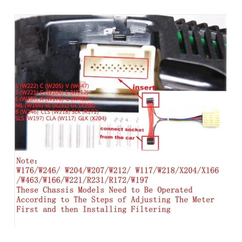 Car Instrument Cluster KM Filter (10pcs)