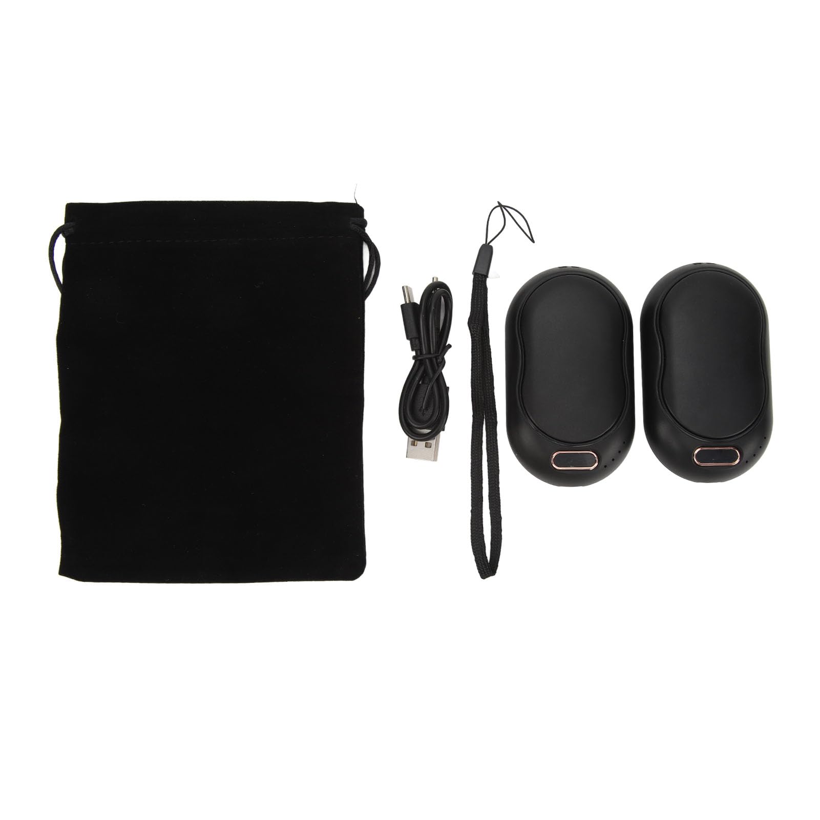 Scaldamani Ricaricabile USB, Confezione da 2 Scaldamani, Scaldamani Elettrico Portatile Per Esterni, Caccia, Campeggio