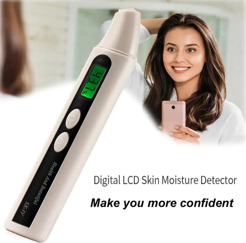 Image of Mini Portable Face Skin Moisture Tester Meter Analyzer Facial Skin Care Tool