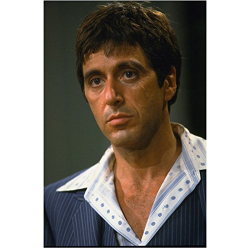 Al Pacino 8 Inch x10 Inch Photograph Scarface (1983) Blue Striped Suit kn at Amazon's Entertainment Collectibles Store Al Pacino 8 Inch x10 Inch Photograph Scarface (1983) Blue Striped Suit kn at Amazon's Entertainment Collectibles Store