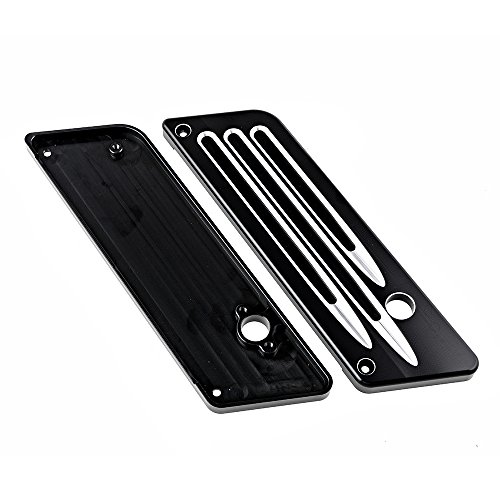 Combo Premium Astra Depot: Cerradura para Alforja Dura + Cubierta de Pestillo Compatible para Harley FLH FLT Touring 1993-2013 miniatura 2