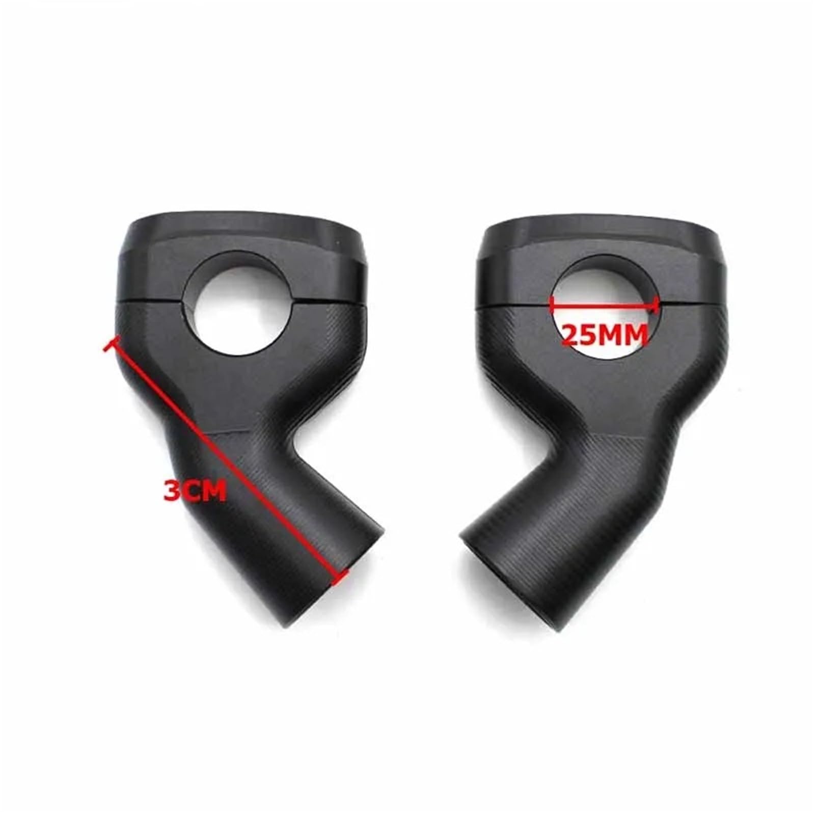 Pontets guidon moto Adaptateur Pinces Montage Barre De Guidon Accessoires Moto Double Pour Triumph Bobber T100 T120 Speed