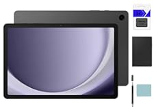 Galaxy Tab A9+ 64GB 10.9'' Android Tablet + Galaxy Tab A9+ Book Cover (Black), Upgraded Chipset, Multi Window Display, Slim, Light, Durable Design, Graphite with Accessories