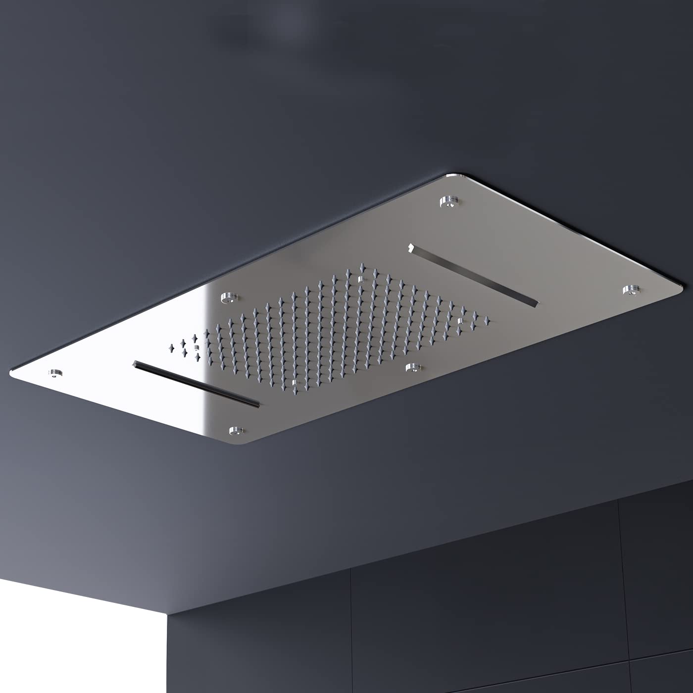 Totenkopf Duschkopf Halloween Design - Gruselige Regendusche Für Deckenmontage