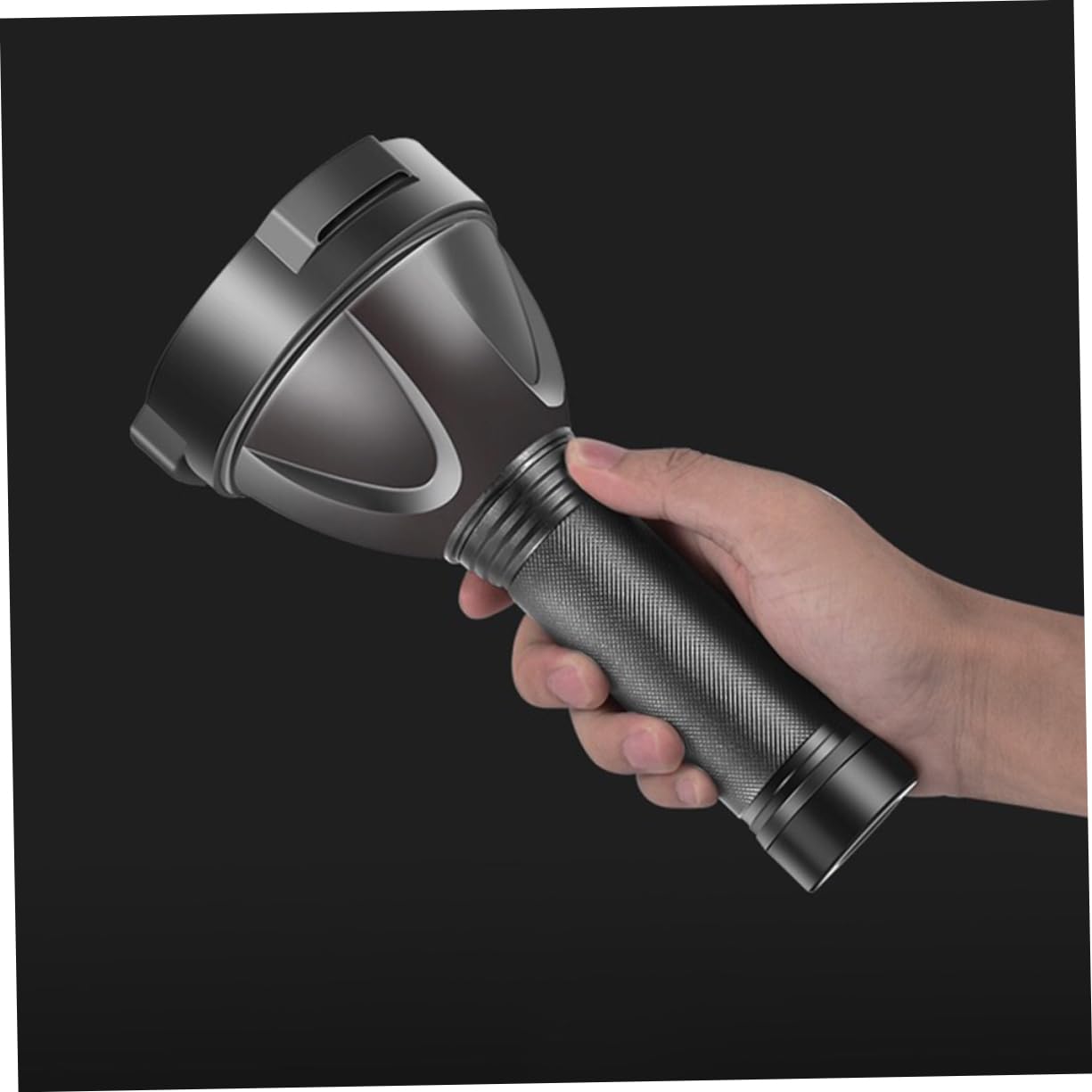 OSALADI Torcia Elettrica Ultra Luminosa da Campeggio in Lega di Alluminio, Portatile USB Tre Modalità di Illuminazione per Uso Esterno, Emergenza e Escursionismo