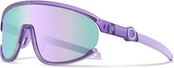 NULOOQ Kids Baseball Sunglasses Age 3-12, TR90 Flexible Frame Sports Sunglasses for Boys and Girls Cycling & Daily Wear UV400