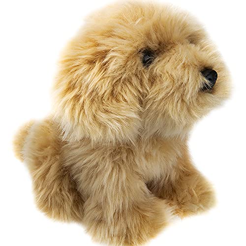 VFM - Golden Doodle 18 cm Plüsch lebensechter Spielzeughund - Natural World Collection