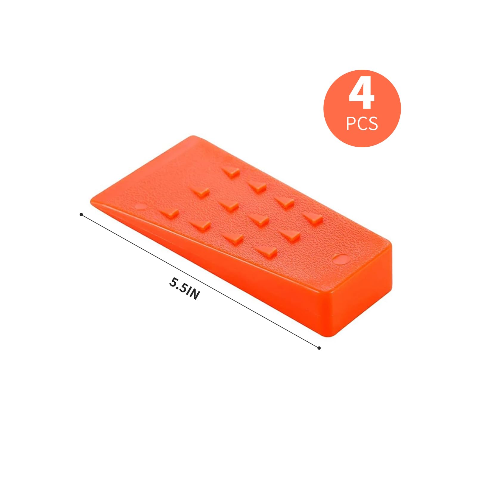 Cales D’abattage Xforst Lot De 2 - Coins Forestiers Plastique ABS Jaune, Pour Tronçonneuse - 10