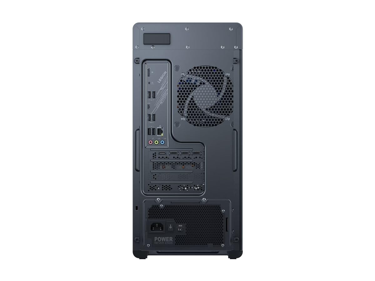 Lenovo Legion Tower 5 Komputer stacjonarny dla graczy, Intel Core i7 14650HX, 16 GB RAM, 1 TB SSD, NVIDIA GeForce RTX 4060, Windows 11 Home, QWERTZ, szary, 3 miesiące Premium Care