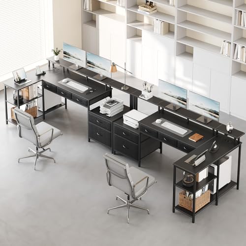 Thumbnail 1 de Seventable Mesa en Forma L con Luz LED y Tomacorriente 💻