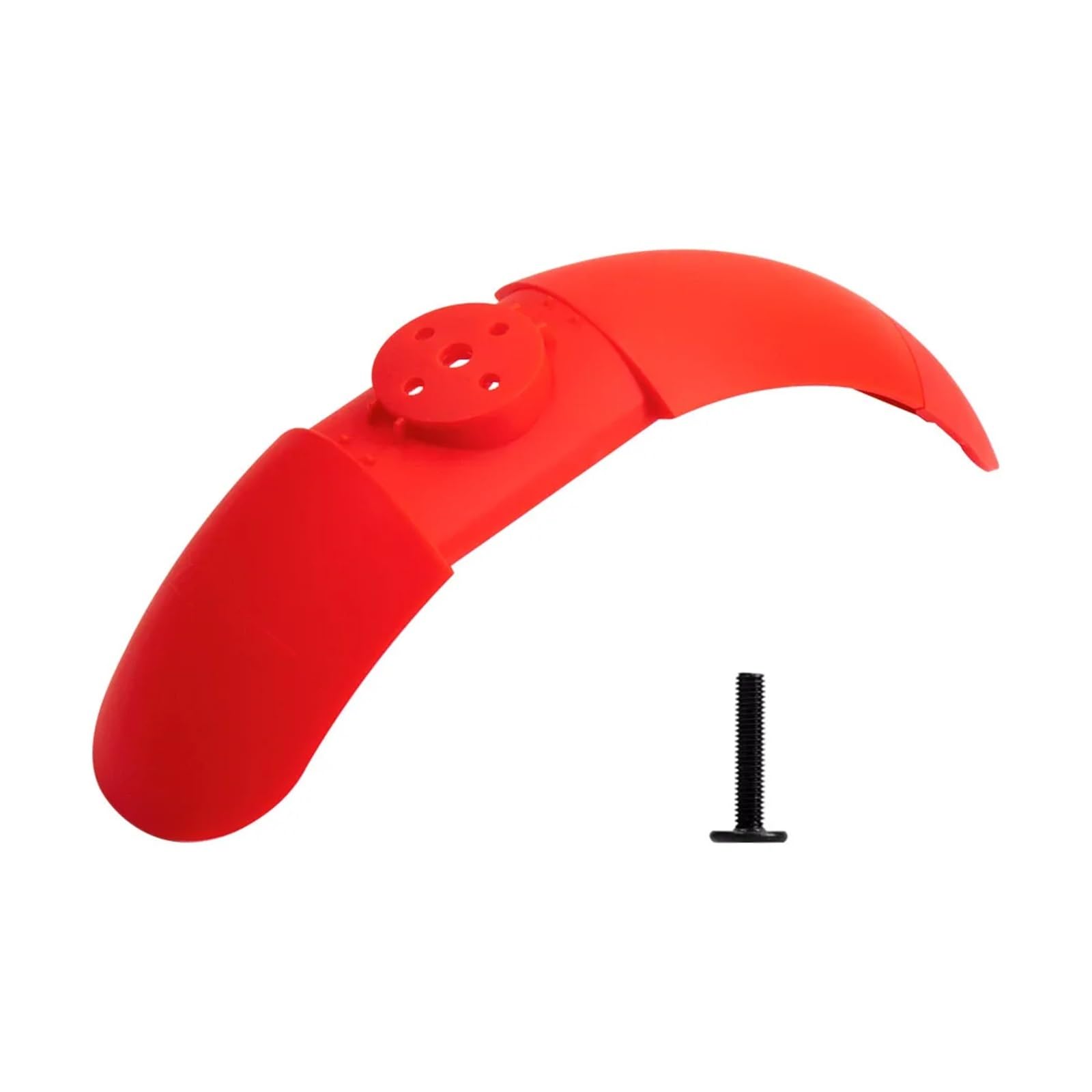 Guardabarros delantero for patinete eléctrico, compatible con Xiaomi M365 Pro 2 MI3 MI4 soporte de guardabarros para scooter(Red)