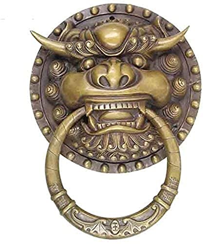 Classical Door Handle Knocker Chinese Door Bronze Door Handle Antique Handle Wooden Door Handle Door Pull Ring Hardware Door Lock Closet Door Handle