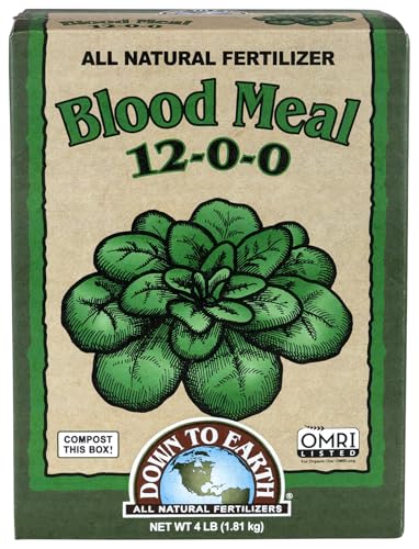 Down to Earth Blood Meal Fertilizer Mix 12-0-0, 5 lb