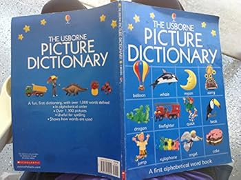 Paperback The Usborne Picture Dictionary (A first alphabetical word book) Book