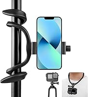 Vista 1 de Taisioner Soporte de teléfono para cochecito en U, accesorios para silla de ruedas, asiento de teléfono celular, para cinta de correr, bicicleta